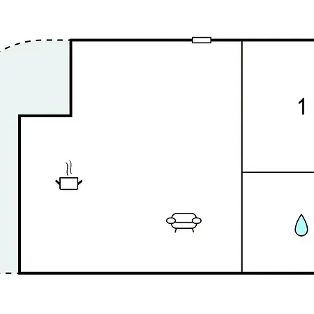 1 Bedroom In Appartement Cattolica